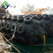 3.3 * 6.5m Yokohama Deniz Çamurlukları Rıhtım Yanaşması için pnömatik kauçuk çamurluk