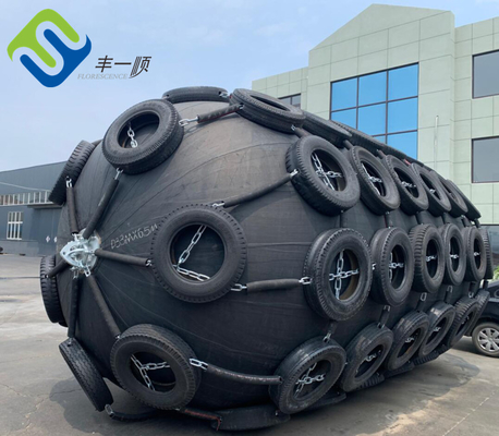 Tekne Yüzer Çamurluk 3.3m X 6.5m Yokohama Pnömatik Gemi Çamurlukları Şişirilebilir
